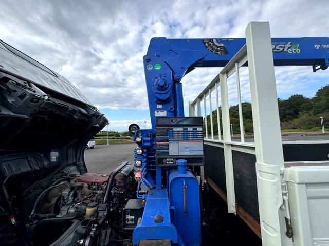 デュトロ 　３ｔ　標準ロング　２．６ｔ吊４段フックイン・ラジコン・クレーン　　　荷台内寸：長３５００ｍｍ、幅１７８０ｍｍ（40枚目）