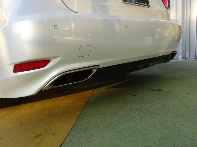 LS LS460 バージョンC エアサスキット TRDマフラー 21インチアルミ(純正マフラー・ホイール有)サンルーフ 黒革パワーシート 純正ナビ ドラレコ ビルトインETC パワートランク(31枚目)