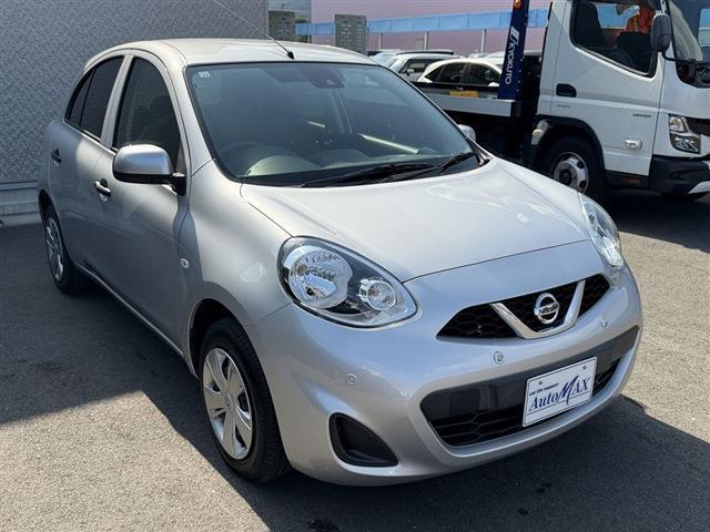 マーチ S 純正7インチナビ TV CD Bluetooth バックカメラ ETC フロアマット 電動格納ミラー キーレスキー スペアキー スペアタイヤ(6枚目)