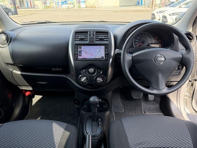 マーチ S 純正7インチナビ TV CD Bluetooth バックカメラ ETC フロアマット 電動格納ミラー キーレスキー スペアキー スペアタイヤ(19枚目)