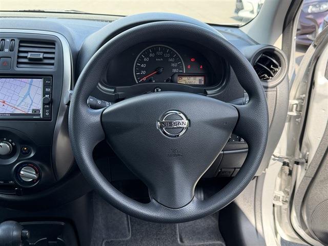 マーチ S 純正7インチナビ TV CD Bluetooth バックカメラ ETC フロアマット 電動格納ミラー キーレスキー スペアキー スペアタイヤ(21枚目)