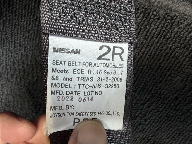 マーチ S 純正7インチナビ TV CD Bluetooth バックカメラ ETC フロアマット 電動格納ミラー キーレスキー スペアキー スペアタイヤ(34枚目)