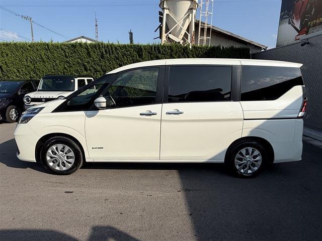 セレナ X 純正7インチナビ TV CD Bluetooth バックカメラ 左側パワースライドドア ETC ブラインドスポットモニター クリアランスソナー ステアリングスイッチ 電動格納ミラー スマートキー(3枚目)