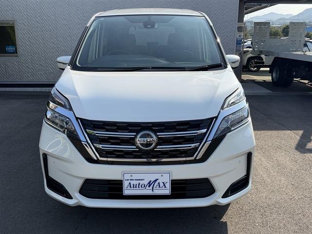 セレナ X 純正7インチナビ TV CD Bluetooth バックカメラ 左側パワースライドドア ETC ブラインドスポットモニター クリアランスソナー ステアリングスイッチ 電動格納ミラー スマートキー(5枚目)