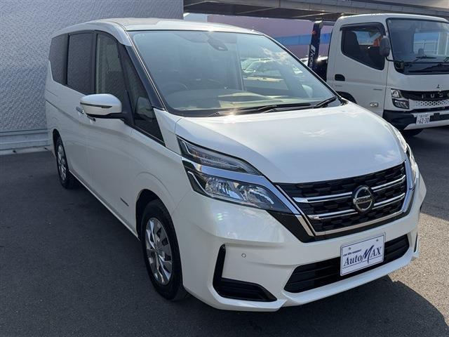 セレナ X 純正7インチナビ TV CD Bluetooth バックカメラ 左側パワースライドドア ETC ブラインドスポットモニター クリアランスソナー ステアリングスイッチ 電動格納ミラー スマートキー(6枚目)