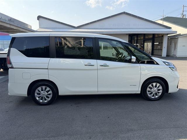 セレナ X 純正7インチナビ TV CD Bluetooth バックカメラ 左側パワースライドドア ETC ブラインドスポットモニター クリアランスソナー ステアリングスイッチ 電動格納ミラー スマートキー(7枚目)