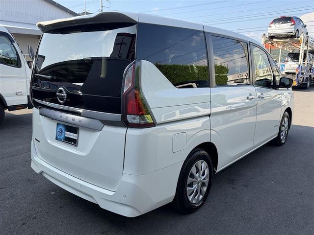 セレナ X 純正7インチナビ TV CD Bluetooth バックカメラ 左側パワースライドドア ETC ブラインドスポットモニター クリアランスソナー ステアリングスイッチ 電動格納ミラー スマートキー(8枚目)