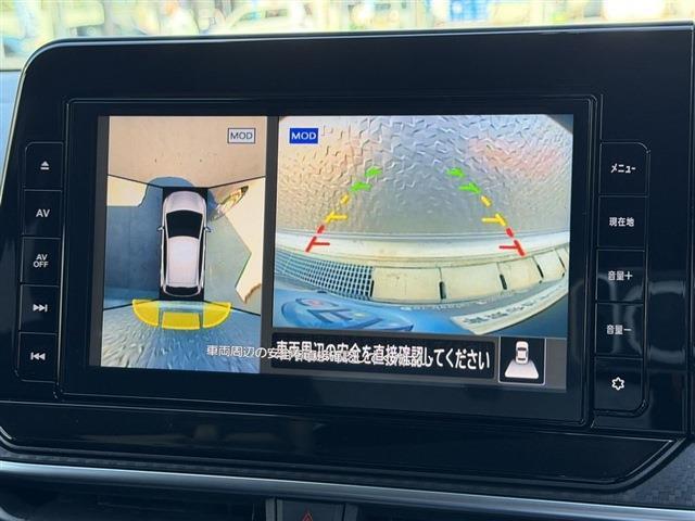 ノート Ｘ　純正９インチナビ　ＴＶ　Ｂｌｕｅｔｏｏｔｈ　ＣＤ　全周囲カメラ　ＥＴＣ　クリアランスソナー　ステアリングスイッチ　デジタルインナーミラー　電動格納ミラー　フロアマット　スマートキー　スペアキー（19枚目）