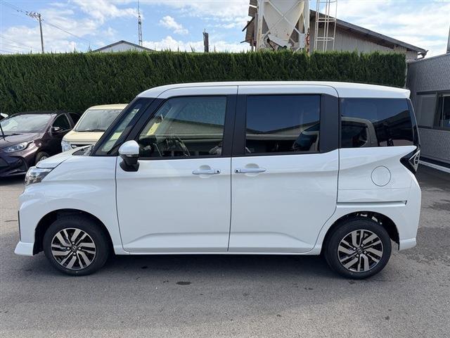 ルーミー カスタムG 純正9インチディスプレイオーディオ TV Bluetooth 全周囲カメラ 両側パワースライドドア LEDヘッドライト/フォグ クリアランスソナー レーダークルーズコントロール 純正14インチAW(3枚目)