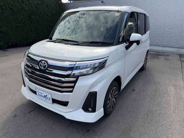 ルーミー カスタムG 純正9インチディスプレイオーディオ TV Bluetooth 全周囲カメラ 両側パワースライドドア LEDヘッドライト/フォグ クリアランスソナー レーダークルーズコントロール 純正14インチAW(5枚目)