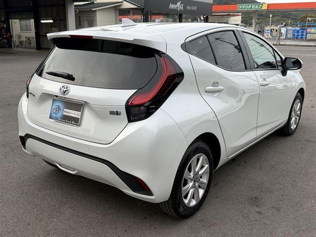 アクア Z 純正ディスプレイオーディオナビ・Bluetooth バックカメラ ドラレコ ETC LEDヘッドライト LEDフォグ 純正15インチAW クリアランスソナー レーダークルーズコントロール スマートキー(8枚目)