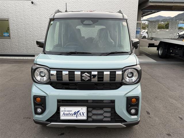 スペーシアギア ハイブリッドＸＺ　両側パワースライドドア　ステアリングヒーター　ルーフレール　プッシュスタートスマートキー　衝突被害軽減システム　アイドリングストップ　シートヒーター　クリアランスソナー　クルーズコントロール（5枚目）