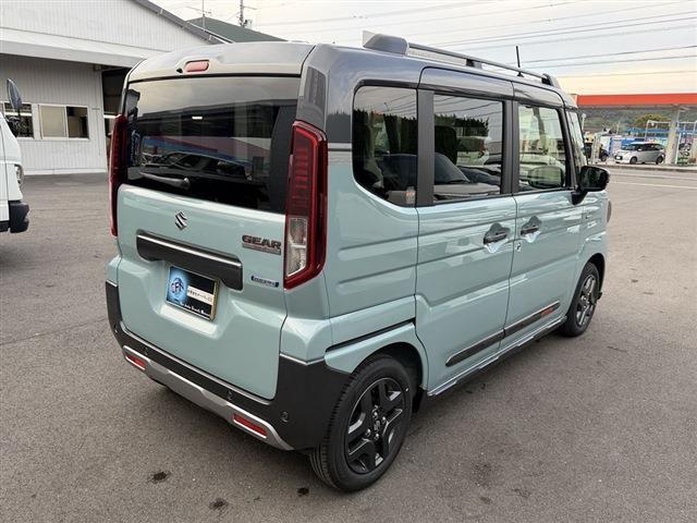 スペーシアギア ハイブリッドＸＺ　両側パワースライドドア　ステアリングヒーター　ルーフレール　プッシュスタートスマートキー　衝突被害軽減システム　アイドリングストップ　シートヒーター　クリアランスソナー　クルーズコントロール（8枚目）