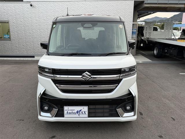 スペーシアカスタム ハイブリッドGS 社外7インチナビ Bluetooth バックカメラ LEDヘッドライト LEDフォグ ETC 両側パワースライドドア シートヒーター クリアランスソナー ステアリングスイッチ フロアマット(5枚目)