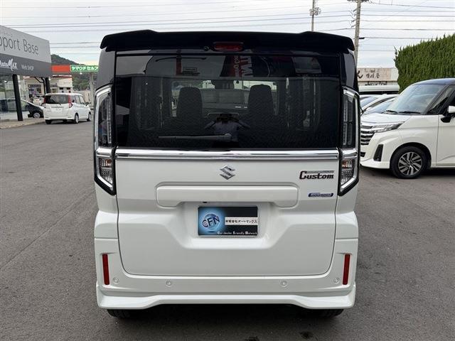 スペーシアカスタム ハイブリッドGS 社外7インチナビ Bluetooth バックカメラ LEDヘッドライト LEDフォグ ETC 両側パワースライドドア シートヒーター クリアランスソナー ステアリングスイッチ フロアマット(9枚目)