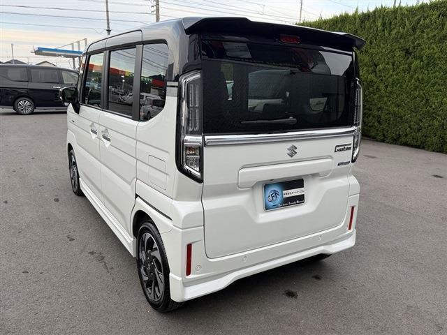 スペーシアカスタム ハイブリッドGS 社外7インチナビ Bluetooth バックカメラ LEDヘッドライト LEDフォグ ETC 両側パワースライドドア シートヒーター クリアランスソナー ステアリングスイッチ フロアマット(10枚目)