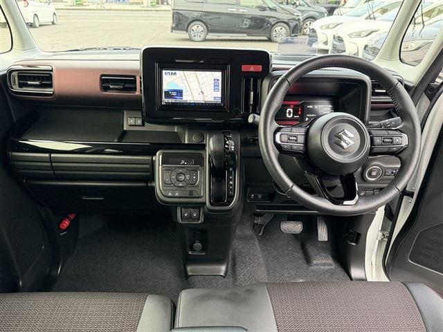 スペーシアカスタム ハイブリッドGS 社外7インチナビ Bluetooth バックカメラ LEDヘッドライト LEDフォグ ETC 両側パワースライドドア シートヒーター クリアランスソナー ステアリングスイッチ フロアマット(19枚目)