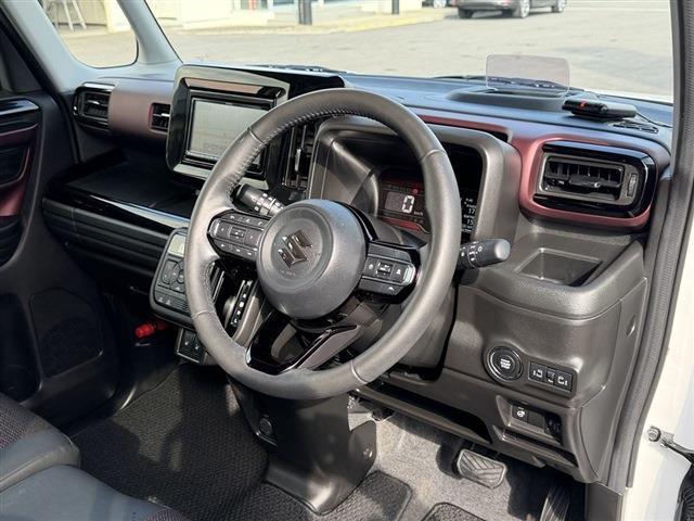 スペーシアカスタム ハイブリッドXS 社外7インチナビ Bluetooth バックカメラ LEDヘッドライト LEDフォグ ETC 両側パワースライドドア シートヒーター クリアランスソナー ステアリングスイッチ フロアマット(20枚目)