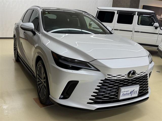 RX RX450h+ バージョンL 4WD パノラマルーフ マークレビンソン 純正ディスプレイオーディオナビ Bluetooth 全周囲カメラ ハーフレザーシート パワーシート シートエアコン シートメモリー デジタルインナーミラー(3枚目)