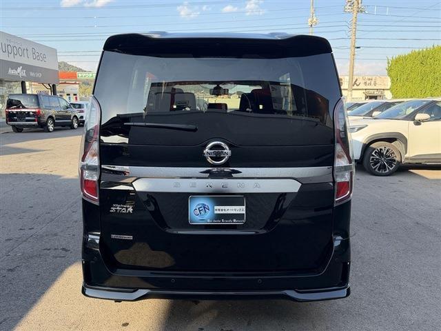 セレナ ハイウェイスターＶ　純正７インチナビ　ＴＶ　ＣＤ　Ｂｌｕｅｔｏｏｔｈ　全周囲カメラ　両側パワースライドドア　ＬＥＤヘッドライト　ＬＥＤフォグ　ＥＴＣ　純正１６インチＡＷ　クリアランスソナー　ステアリングスイッチ（9枚目）