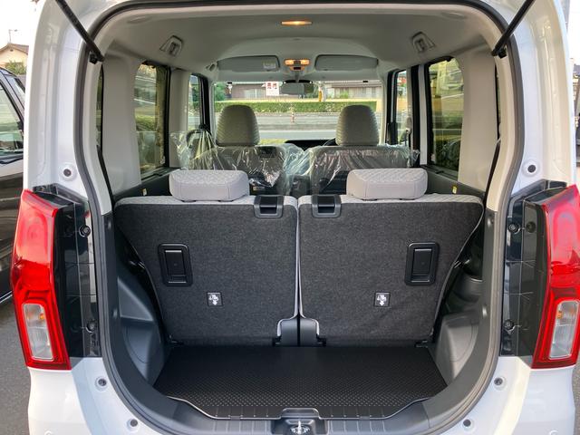 タント Ｘ　届出済未使用車　両側パワースライドドア　シートヒーター　シートバックテーブル　後席サンシェード　衝突被害軽減システム　アイドリングストップ　プッシュスタート　電子パーキング　横滑り防止装置（18枚目）