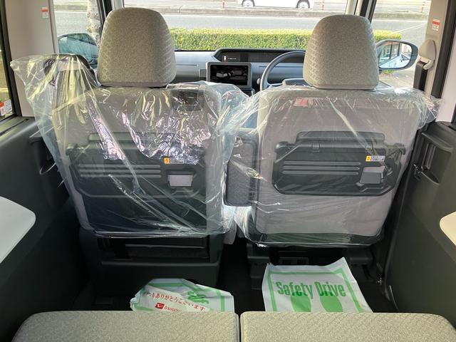 タント Ｘ　届出済未使用車　両側パワースライドドア　シートヒーター　シートバックテーブル　後席サンシェード　衝突被害軽減システム　アイドリングストップ　プッシュスタート　電子パーキング　横滑り防止装置（20枚目）