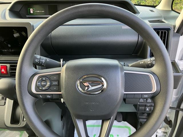 タント Ｘ　届出済未使用車　両側パワースライドドア　シートヒーター　シートバックテーブル　後席サンシェード　衝突被害軽減システム　アイドリングストップ　プッシュスタート　電子パーキング　横滑り防止装置（29枚目）