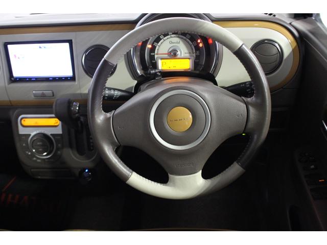 アルトラパンショコラ X 認定中古車 CVT ナビ バックカメラ ETC キーフリーシステム オートライト オートエアコン ターンシグナル付き電動格納ミラー アイドリングストップ ドアバイザー ハロゲンヘッドライト(21枚目)