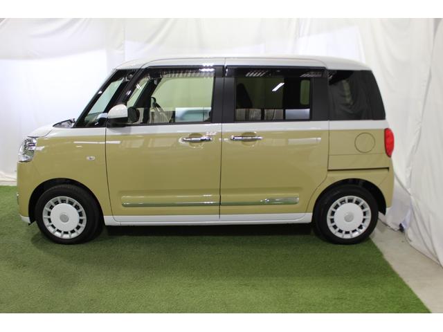 ムーヴキャンバス ストライプスG 認定中古車 CVT バックカメラ キーフリーシステム シートヒーター ホッとカップホルダー ステアリングスイッチ オートライト オートエアコン 両側パワースライドドア 電動格納ミラー(13枚目)