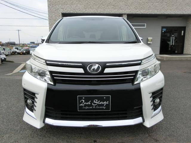 ヴォクシー ZS 煌 ☆純正9インチナビ☆フリップダウンモニター☆バックカメラ☆ETC☆本革巻ステアリング☆サンシェード☆両側パワースライドドア☆コーナーセンサー☆LEDヘッドランプ☆純正16インチアルミホイール(2枚目)