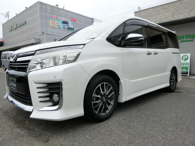 ヴォクシー ZS 煌 ☆純正9インチナビ☆フリップダウンモニター☆バックカメラ☆ETC☆本革巻ステアリング☆サンシェード☆両側パワースライドドア☆コーナーセンサー☆LEDヘッドランプ☆純正16インチアルミホイール(15枚目)