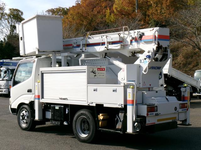 デュトロ 高所作業車/SN15B/14.6m/電気工事仕様/ウインチ/サブエンジン付/3段ブーム/絶縁ブーム/FRPバケット/5MT/N04Cエンジン(2枚目)