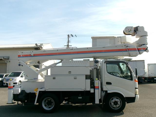 デュトロ 高所作業車/SN15B/14.6m/電気工事仕様/ウインチ/サブエンジン付/3段ブーム/絶縁ブーム/FRPバケット/5MT/N04Cエンジン(3枚目)