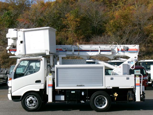 デュトロ 高所作業車/SN15B/14.6m/電気工事仕様/ウインチ/サブエンジン付/3段ブーム/絶縁ブーム/FRPバケット/5MT/N04Cエンジン(6枚目)