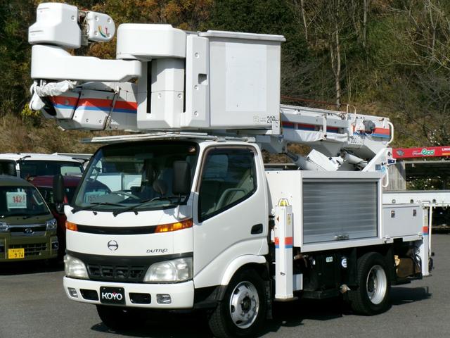 デュトロ 高所作業車/SN15B/14.6m/電気工事仕様/ウインチ/サブエンジン付/3段ブーム/絶縁ブーム/FRPバケット/5MT/N04Cエンジン(7枚目)