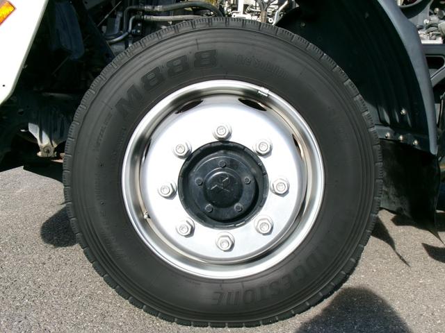 ファイター クレーン付き平ボディ 増トン/クレーン付平ボディ/4段/ラジコン/フックイン/角足/挿違/ユニック/総重量11t未満/中型免許/4.7t積載/ベット付/内寸:L560cm/メッキ架装/6MT/床鉄/スタンション穴/ETC(53枚目)