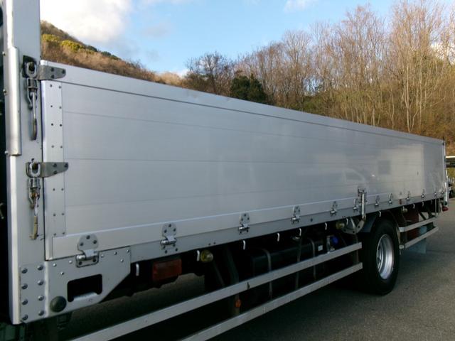 ファイター 　平ボディ／増トン／８．１ｔ積／ワイド×６２００ボディ／ベット付／アルミブロック／８０あおり／６ＭＴ／床鉄板／ＥＴＣ／全長８４６ｃｍ／要大型免許／整備記録簿Ｈ２５〜Ｒ６毎年有／Ｂカメラ（32枚目）