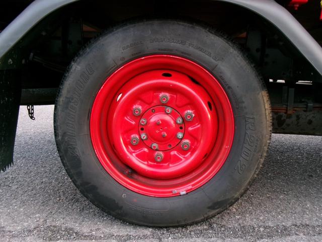 キャンターガッツ ＤＸ　Ｗキャブ／消防車／４ＷＤ／５ＭＴ／実走行／内寸Ｌ２１０×Ｗ１６１ｃｍ／幌付き／荷台床木板／ディーゼル／総重量３，０４０ｋｇ（32枚目）