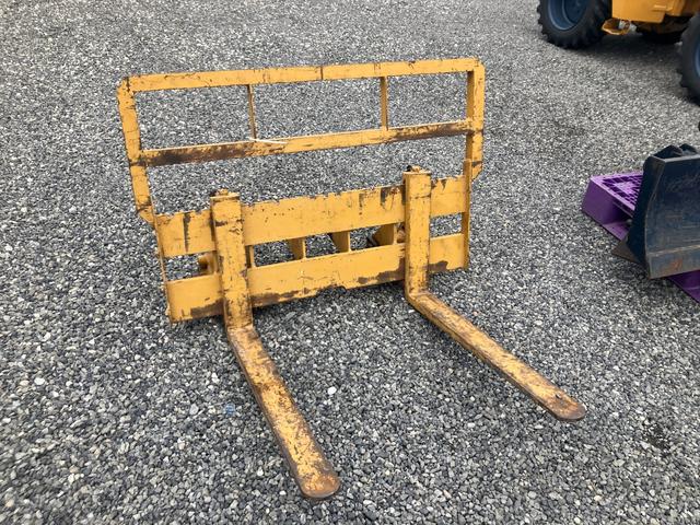 日本 　タイヤショベル　排土板　フォークアタッチメント付　小松製作所　３１８アワー（28枚目）