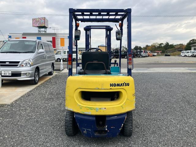 日本 　フォークリフト　ＫＯＭＡＴＳＵ　４０６アワー（5枚目）