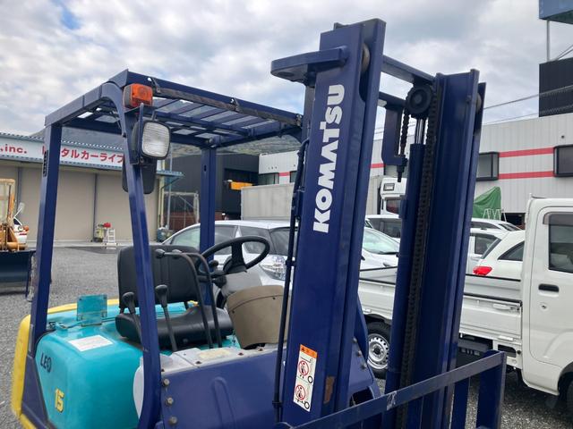 日本 　フォークリフト　ＫＯＭＡＴＳＵ　４０６アワー（15枚目）