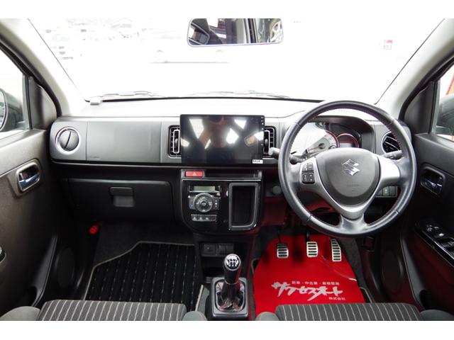 アルトワークス ベースグレード 5速マニュアル 15インチアルミ 社外新品10.1インチディスプレイオーディオ スマートキー2個 プッシュスタート 前席レカロシート キセノンライト パワステ パワーウィンドウ ウィンカードアミラー(10枚目)