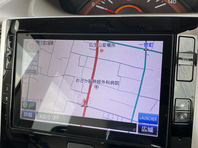 X SAII 純正8型SDナビ バックモニター フルセグTV 衝突被害軽減ブレーキ 車線逸脱警報 先行車発進お知らせ 誤発進抑制 アイドリングストップ 6スピーカー オートライト(9枚目)
