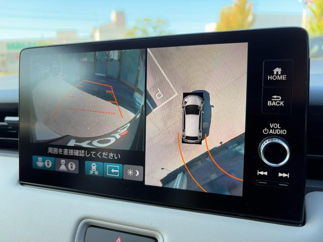 ヴェゼル e:HEV Z・PLaYパッケージ 登録済未使用車 メーカー装着メモリーナビ ハーフレザーシート ホンダセンシング マルチビューカメラ プレミアムオーディオ パノラマルーフ ハンズフリーパワーバックドア 純正18インチAW(8枚目)