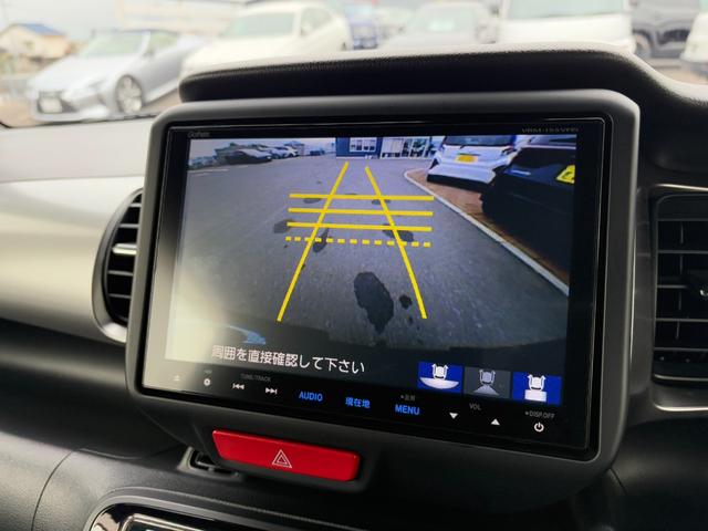Ｎ－ＢＯＸスラッシュ Ｘ・ターボパッケージ　ストリートロッドスタイルＰＫＧ　あんしんＰＫＧ　純正８型ナビ　Ｂカメラ　ＥＴＣ　電動Ｐブレーキ　サウンドマッピングシステム　純正ＨＩＤライト　無限エアロ　クスコ車高調　社外マフラー　社外１７インチＡＷ（12枚目）