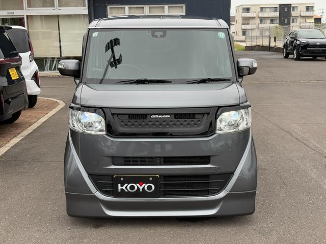 Ｎ－ＢＯＸスラッシュ Ｘ・ターボパッケージ　ストリートロッドスタイルＰＫＧ　あんしんＰＫＧ　純正８型ナビ　Ｂカメラ　ＥＴＣ　電動Ｐブレーキ　サウンドマッピングシステム　純正ＨＩＤライト　無限エアロ　クスコ車高調　社外マフラー　社外１７インチＡＷ（35枚目）