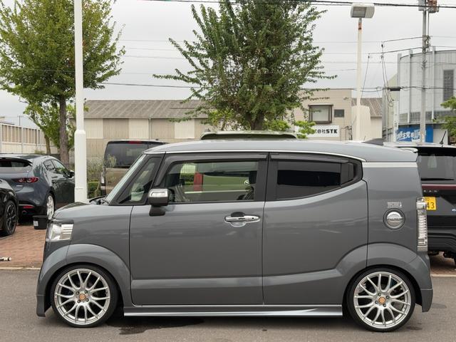 Ｎ－ＢＯＸスラッシュ Ｘ・ターボパッケージ　ストリートロッドスタイルＰＫＧ　あんしんＰＫＧ　純正８型ナビ　Ｂカメラ　ＥＴＣ　電動Ｐブレーキ　サウンドマッピングシステム　純正ＨＩＤライト　無限エアロ　クスコ車高調　社外マフラー　社外１７インチＡＷ（40枚目）