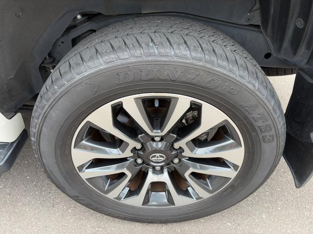 ランドクルーザープラド TX Lパッケージ 買取直販 寒冷地仕様 コムテック前後ドラレコ メーカー装着9型メモリーナビ 本革シート BSM RCTA パノラミックビューモニター 14スピーカー ルーフレール サンルーフ 純正19インチAW(60枚目)