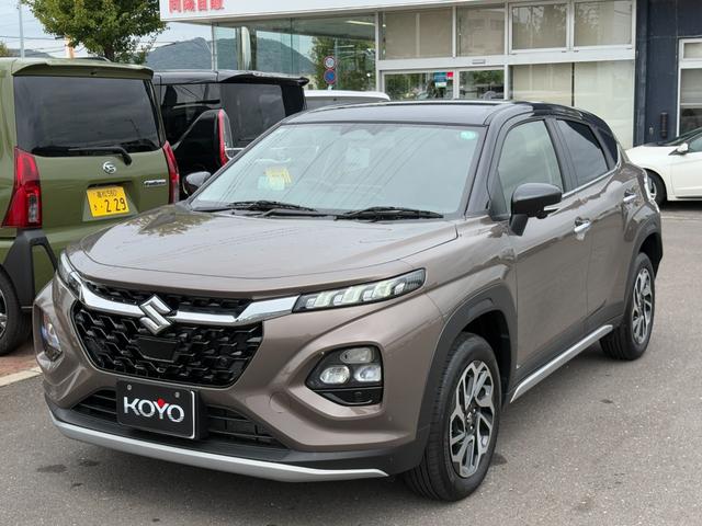 フロンクス ベースグレード メーカー装着9型メモリーナビ ハーフレザーシート スズキセーフティサポート 全方囲モニター BSM オートブレーキホールド HUD ワイヤレス充電器 フルLEDヘッドライト 純正16インチAW(36枚目)