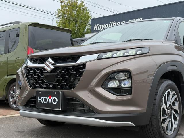 フロンクス ベースグレード メーカー装着9型メモリーナビ ハーフレザーシート スズキセーフティサポート 全方囲モニター BSM オートブレーキホールド HUD ワイヤレス充電器 フルLEDヘッドライト 純正16インチAW(39枚目)